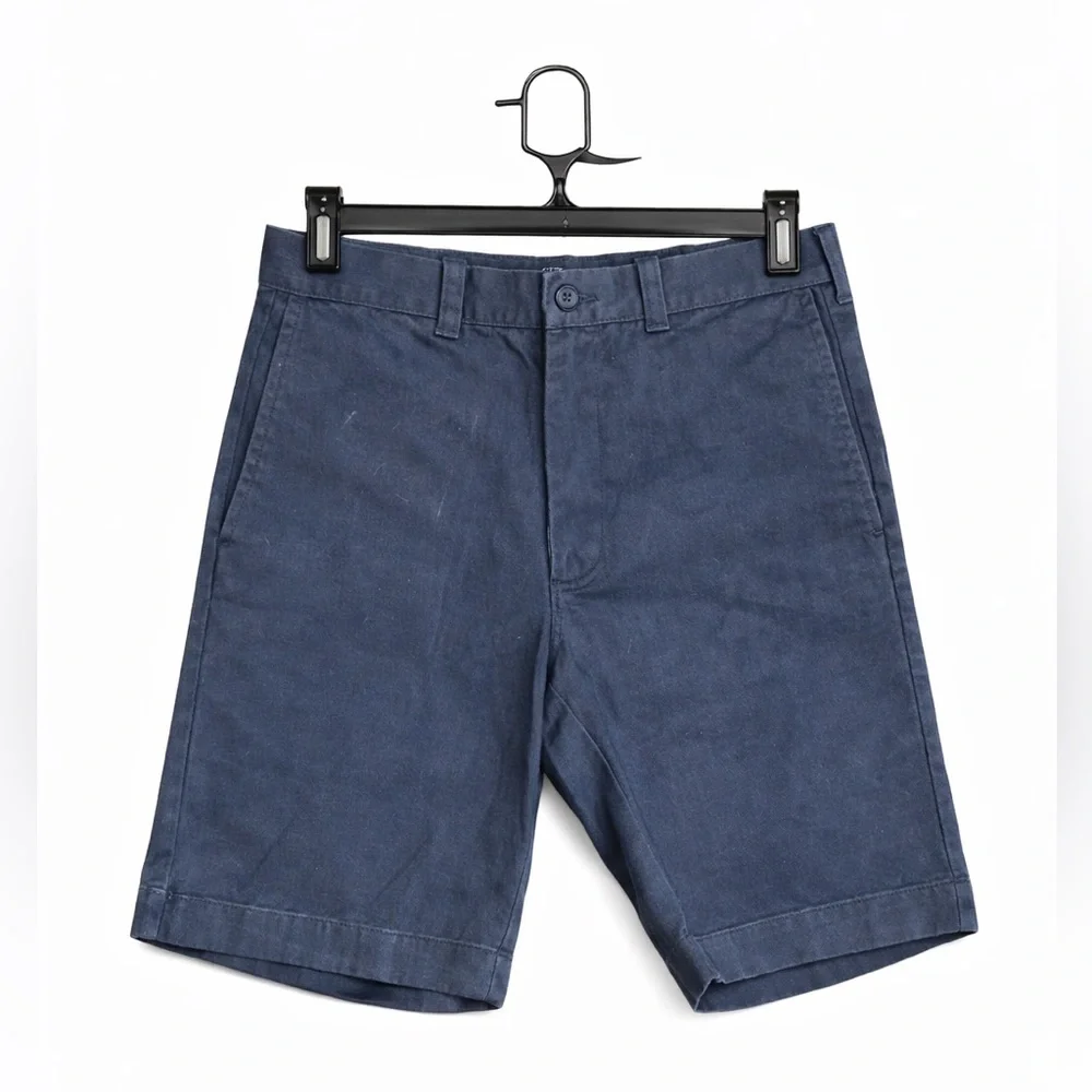 J. Crew Men's New With Tags Men's Navy Flat-Front Gramercy Shorts 32